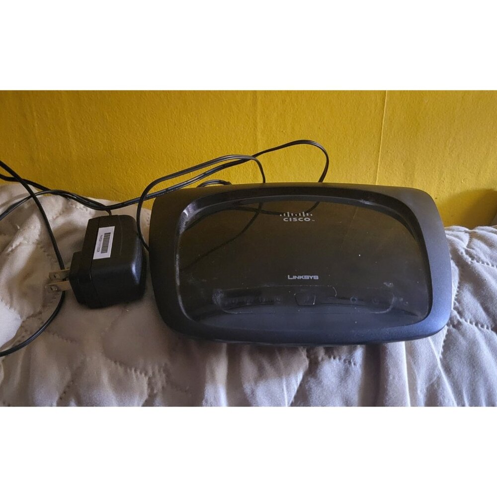 Linksys Cisco WRT120N Wireless-N Home Network Router With Power Adapter